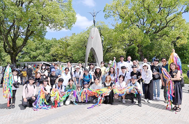 基督教青年會國際青年和平研討會。（圖：日本基督教女青年會網頁擷圖）