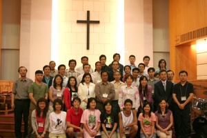 來自六個地區的東亞區青年，一起參與媒體福音工作坊暨會議。（圖：本報記者） <br/>