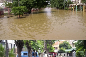 印尼雅加達本月初受到有史以來最大的洪水侵襲，一千多萬居民深受其害，亦造成了龐大的經濟損失。（圖：印尼華人基督教會服務中心/華福） <br/>